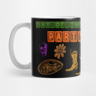 Halloween Day Of The Dead Party Mug